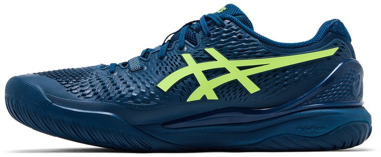 ASICS Gel Resolution 9 Mako Blue Safety Yellow