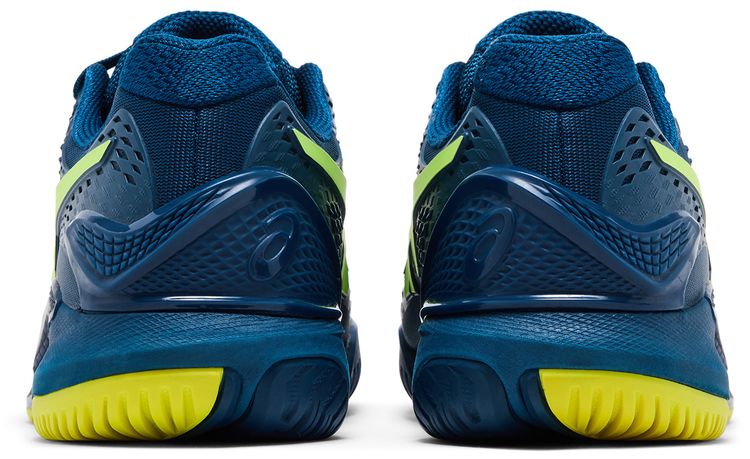 ASICS Gel Resolution 9 Mako Blue Safety Yellow