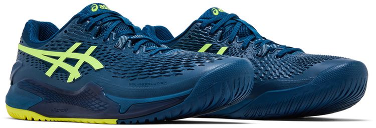 ASICS Gel Resolution 9 Mako Blue Safety Yellow