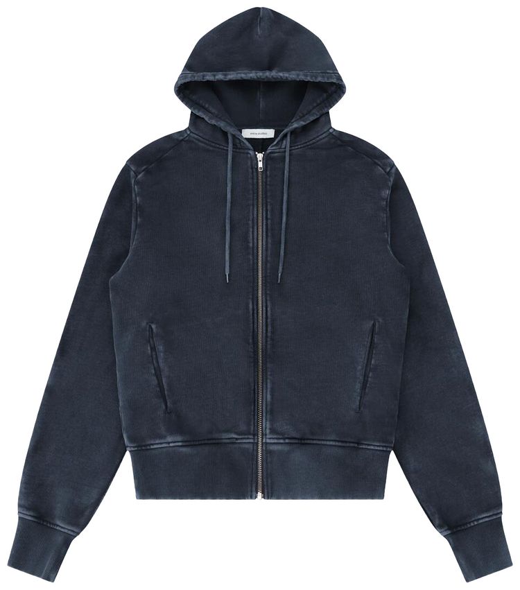 Entire Studios Slim Zip Up Salted Navy