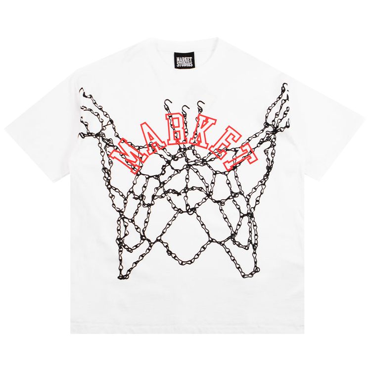 Market In The Net T Shirt White