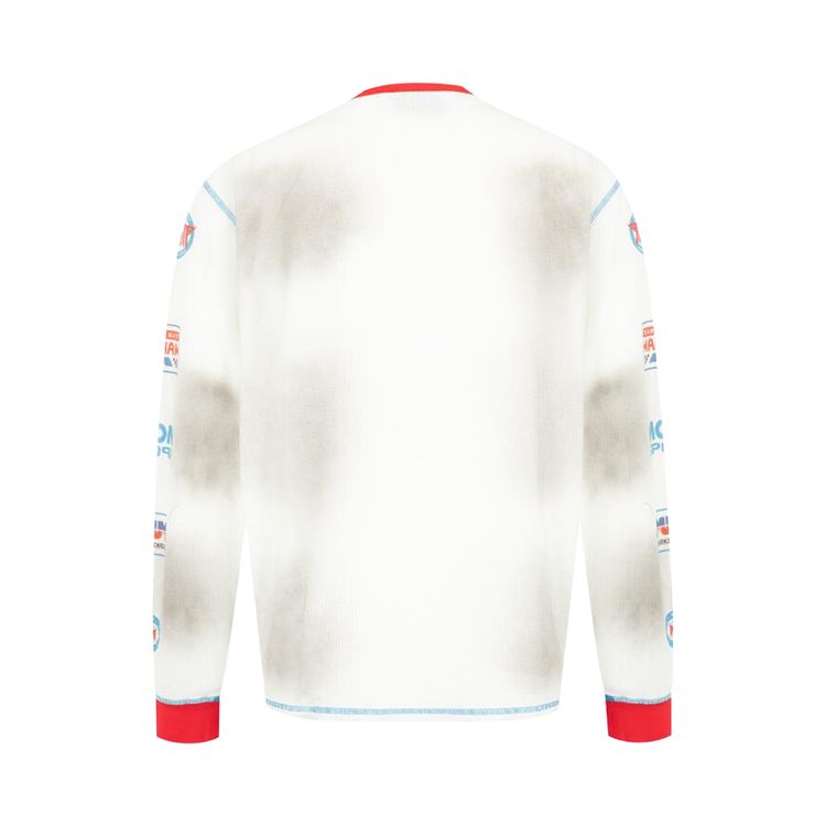 Market Speed Part Thermal Long Sleeve Shirt White