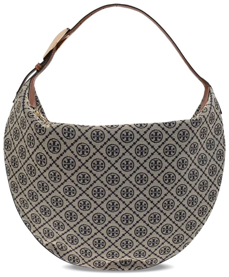 Tory Burch T Monogram Balloon Bag Navy