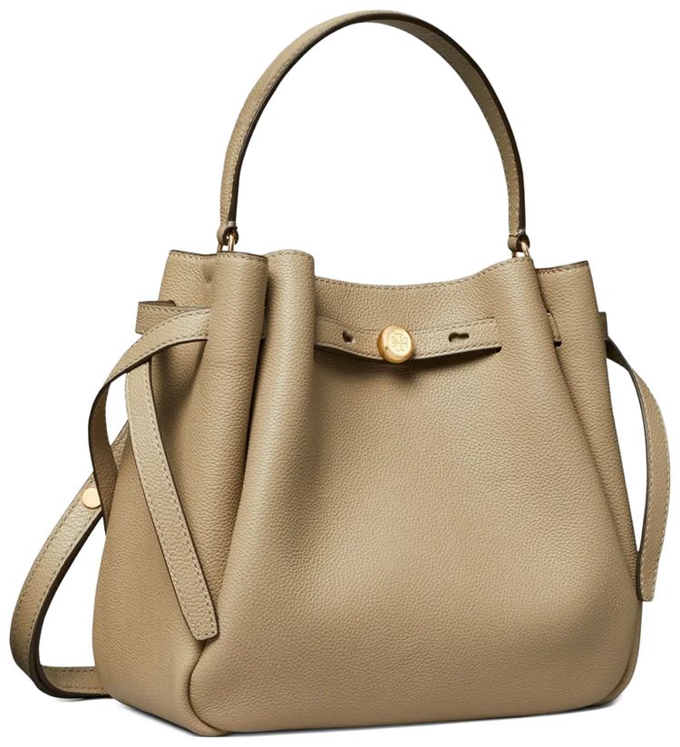 Tory Burch Romy Bucket Bag Brown