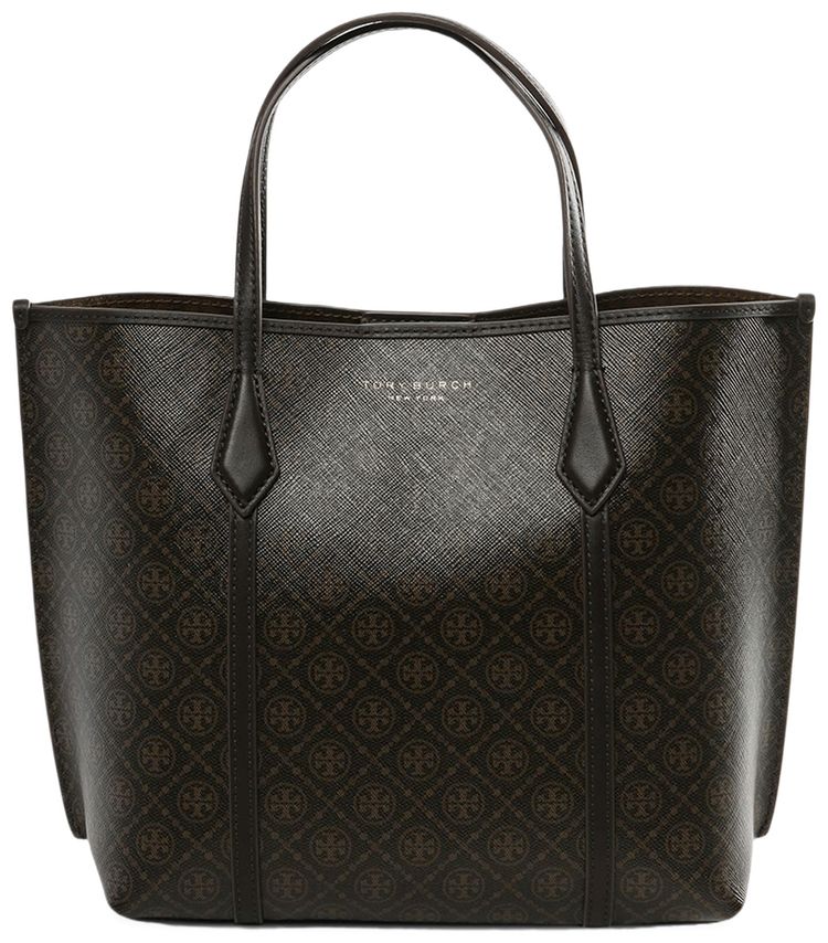 Tory Burch Perry Coated Canvas Small Tote French Press
