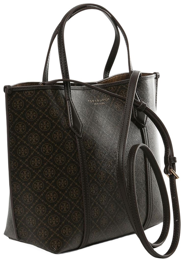 Tory Burch Perry Coated Canvas Small Tote French Press