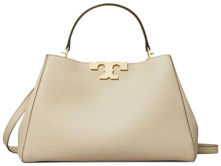 Tory Burch Soft Satchel Light Stone