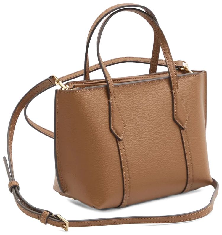 Tory Burch Mini Tote Bag Autumn Brown