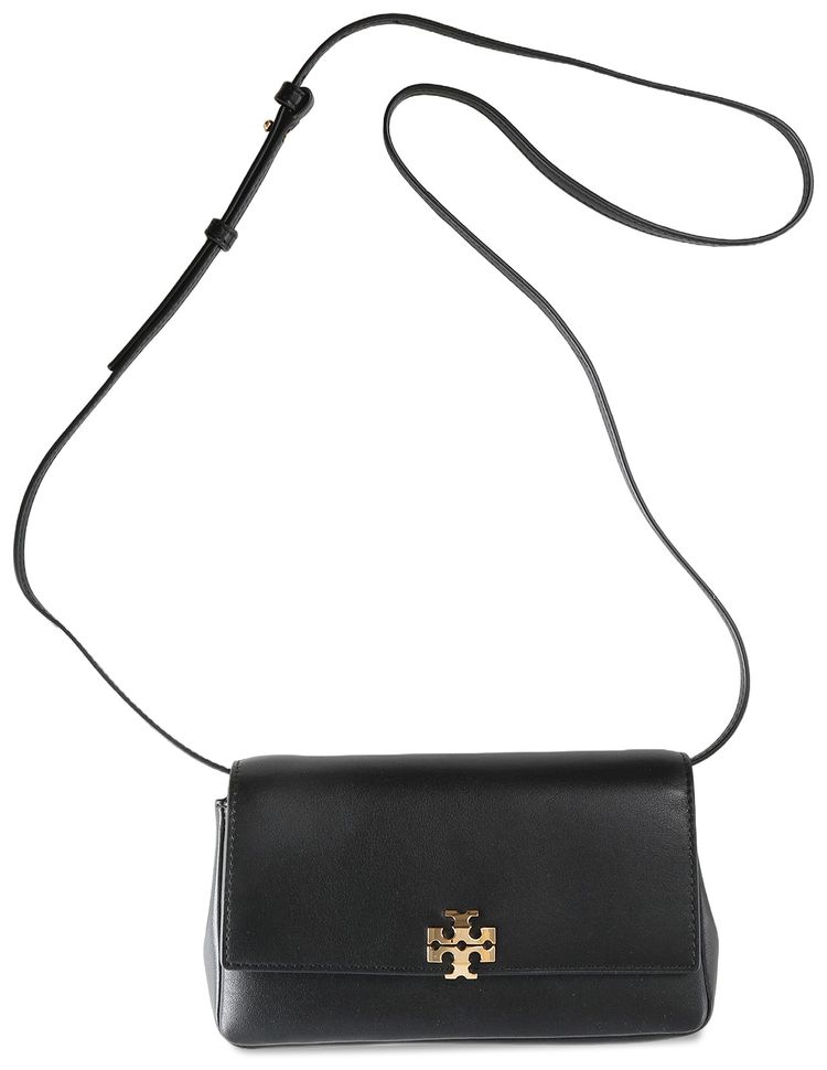 Tory Burch Chain Wallet Black
