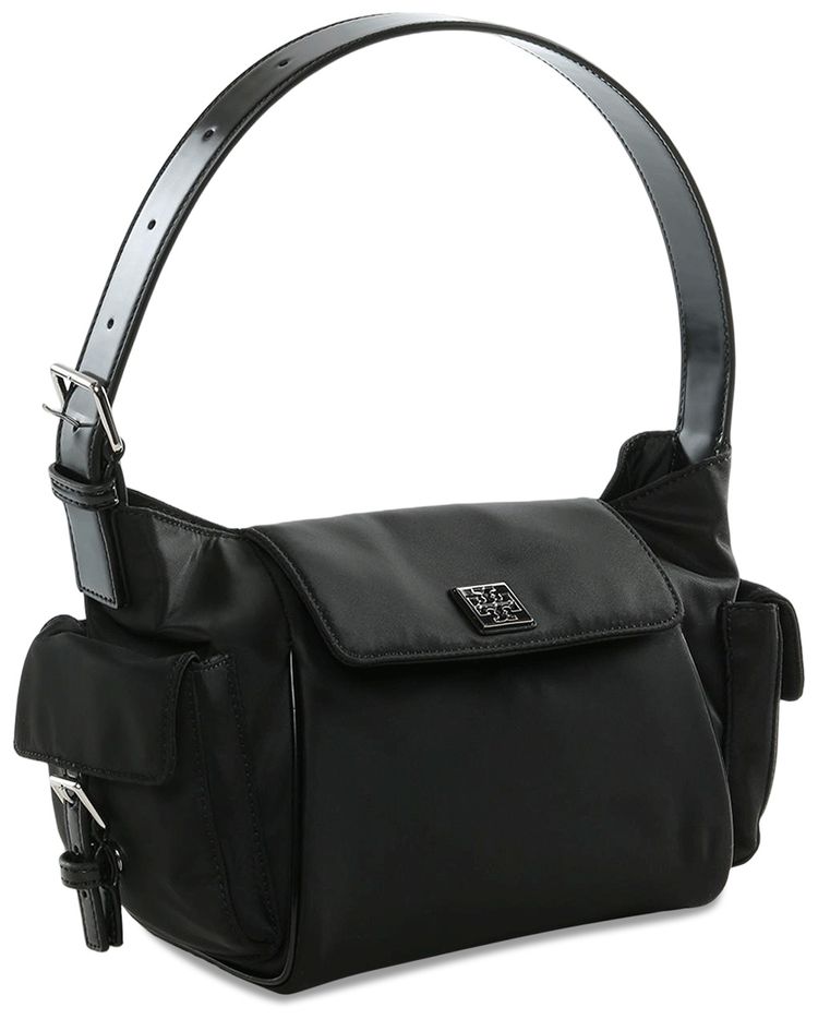 Tory Burch Virginia Pocket Shoulder Bag Black