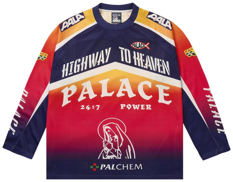 Palace Highway To Heaven Jersey Multicolor