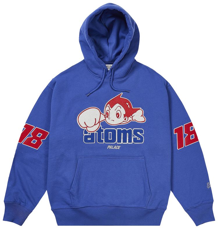 Palace x Ebbets Field Flannels Sankei Atoms Hood Blue