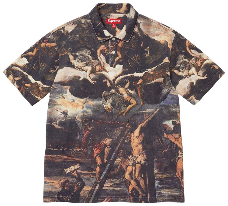 Supreme Crucifixion Polo Multicolor