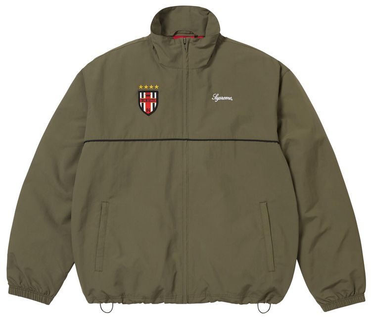 Supreme Cross Track Jacket Olive