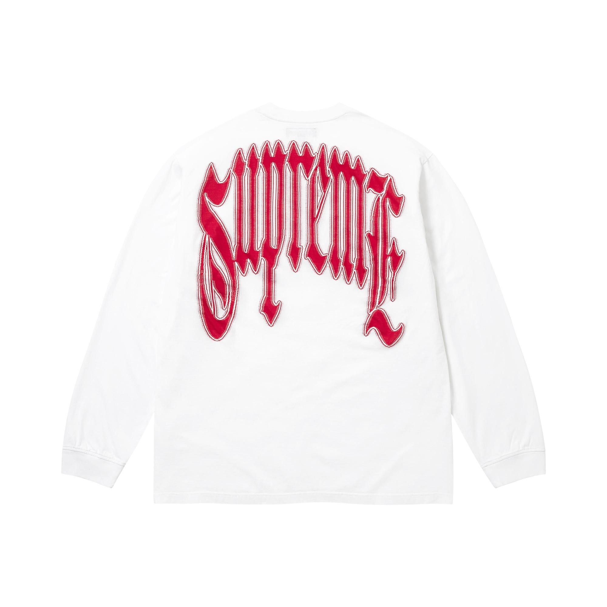 Buy Supreme Intarsia Long-Sleeve Top 'White' - FW26KN21 WHITE | GOAT