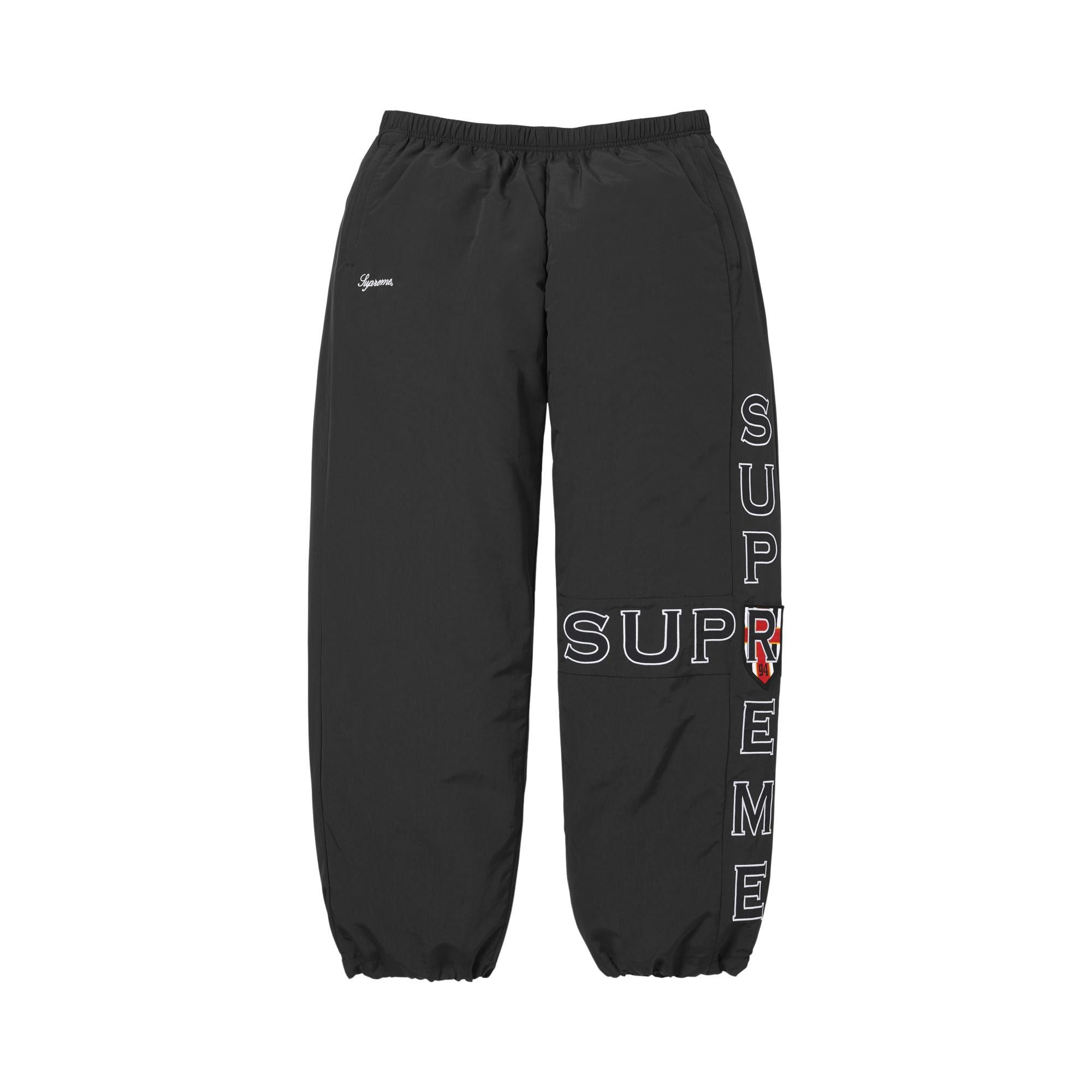 Buy Supreme Cross Track Pant 'Black' - FW26P64 BLACK | GOAT