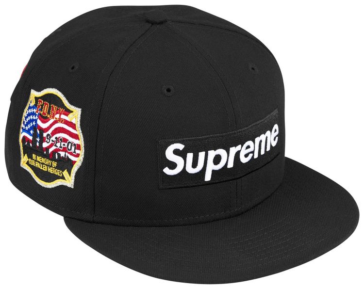 Supreme x Fdny Box Logo New Era Black