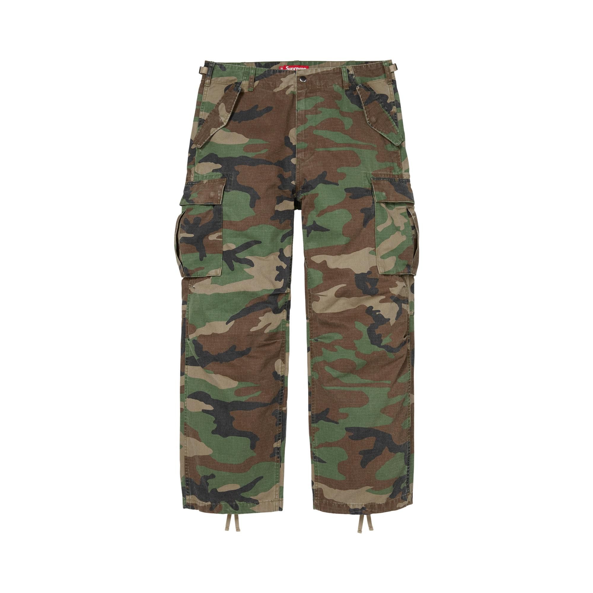 Buy Supreme Cargo Pant 'Woodland Camo' - FW26P50 WOODLAND CAMO | GOAT