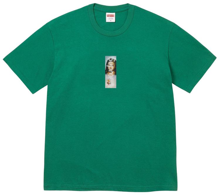 Supreme Prayer Card Box Logo Tee Light Pine