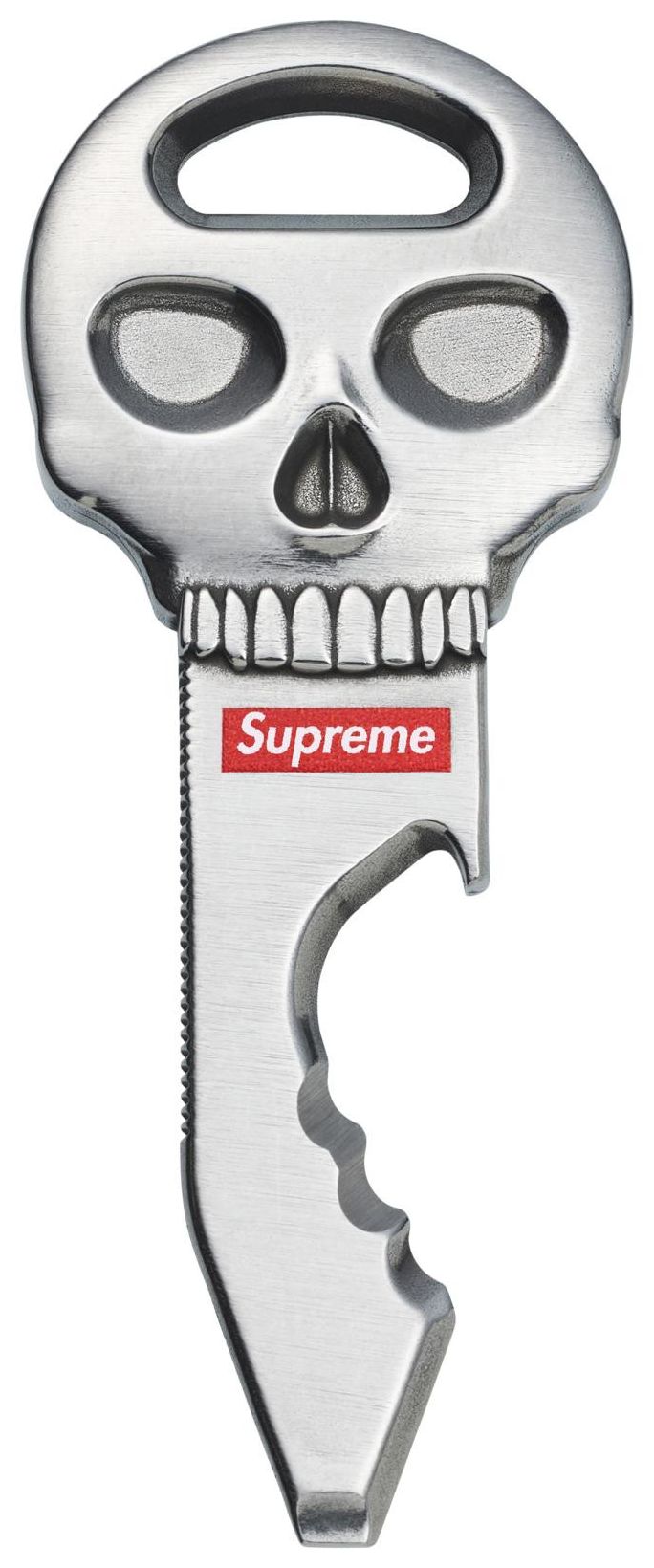 Supreme x Nite Ize Skull Key Tool Silver