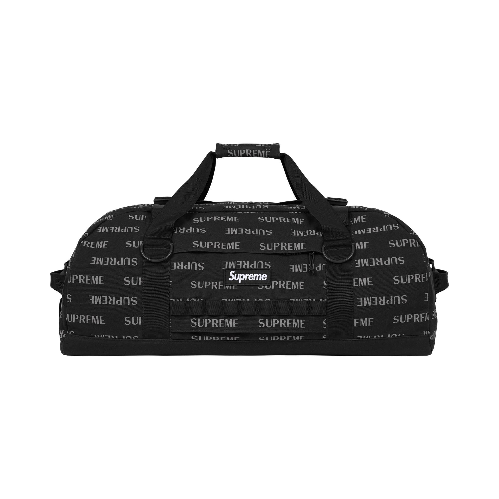 Buy Supreme Large Duffle Bag 'Black' - FW26B6 BLACK | GOAT