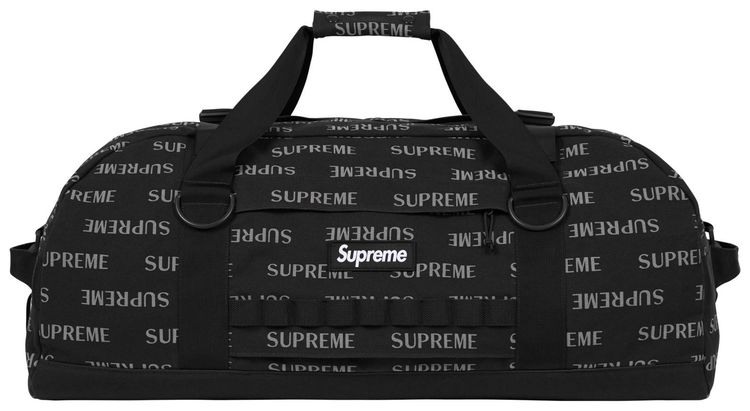 Supreme Large Duffle Bag Black