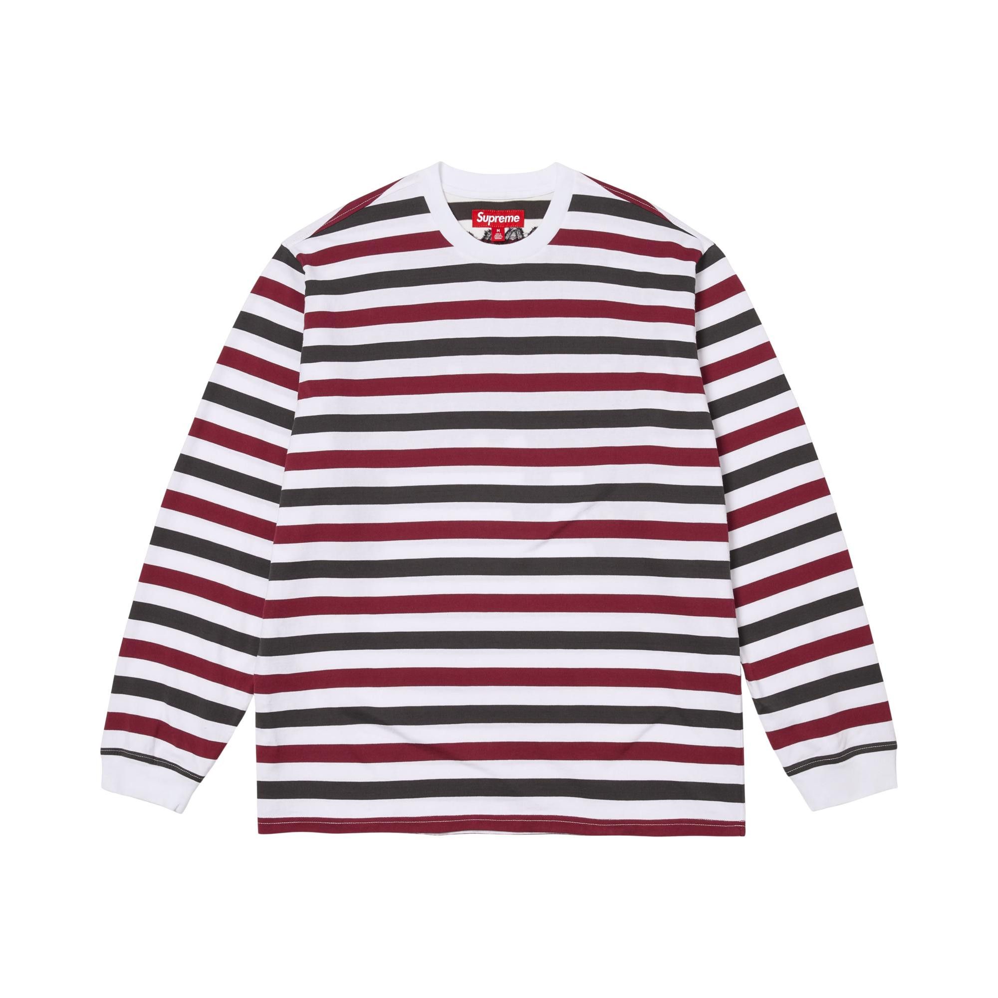 トップス Supreme 26AW Intarsia L/S Top Stripe XL Buy Supreme Intarsia Long-Sleeve Top 'Stripe' - FW26KN21 STRIPE | GOAT
