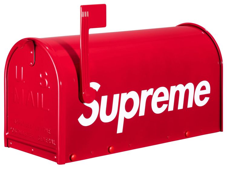 Supreme x Gaines Mailbox Red