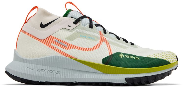 Nike React Pegasus Trail 4 GORE TEX Coconut Milk Cactus Green