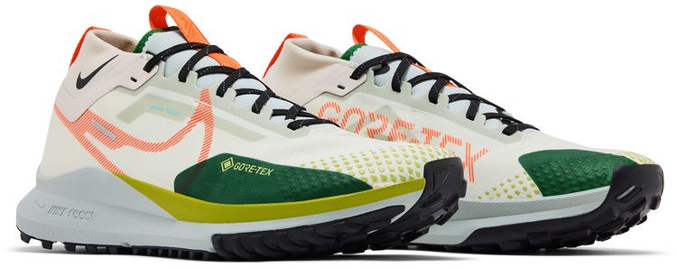 Nike React Pegasus Trail 4 GORE TEX Coconut Milk Cactus Green