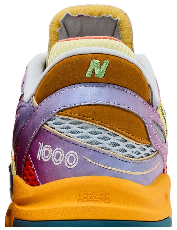 Salehe Bembury x New Balance 1000 Fog Be The Cloud   Berry