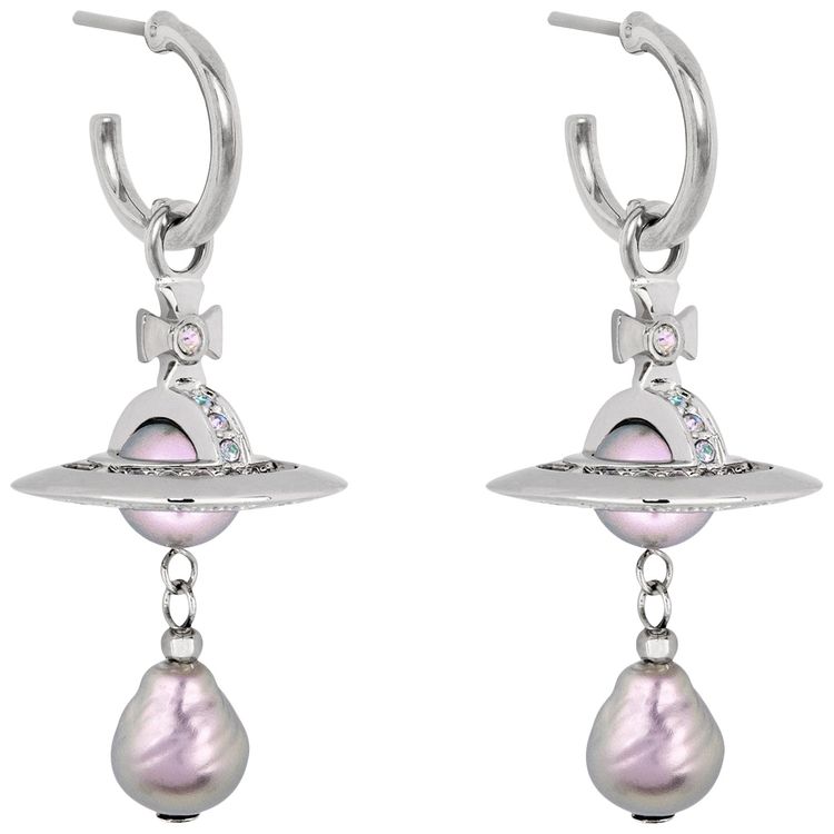 Vivienne Westwood Aleksa Earrings PearlVitrail Light