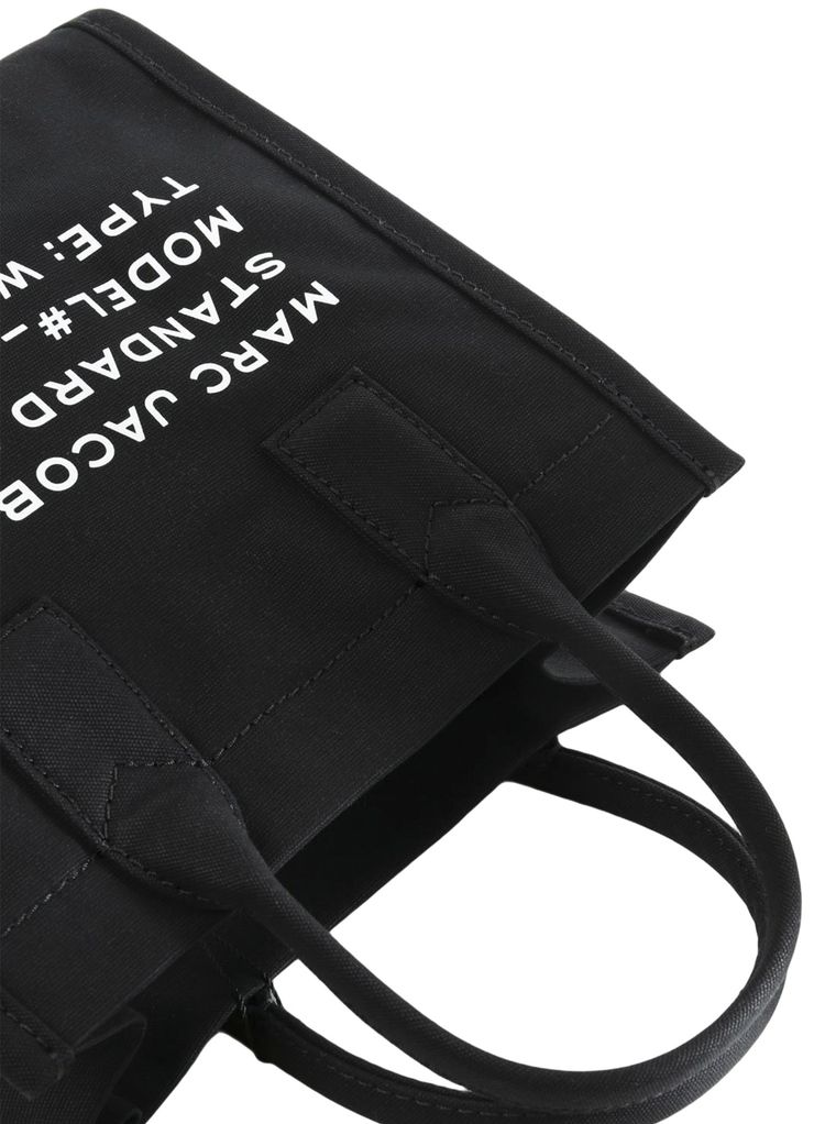 Marc Jacobs Medium Tote Canvas Standard Supply Bag Black