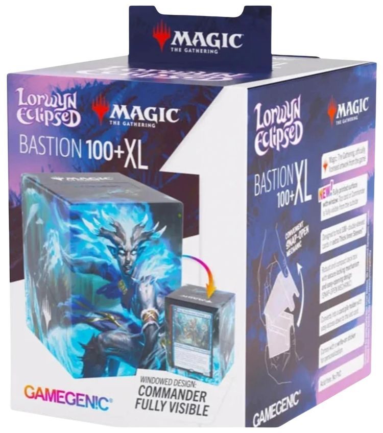 Magic The Gathering x Lorwyn Eclipsed Bastion 100 XL Deck Box Rimekin Recluse