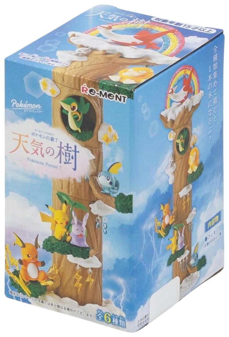 Pokemon Forest 7 Weather Tree Single Blind Box