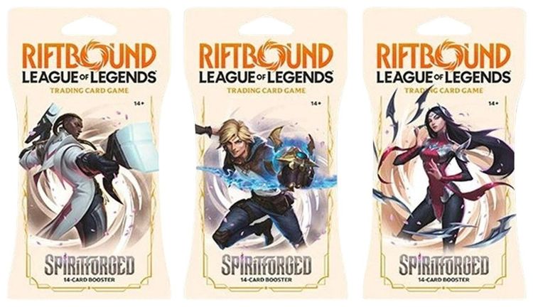 Riftbound Spiritforged Sleeved Booster Pack 1 Pack Mystery