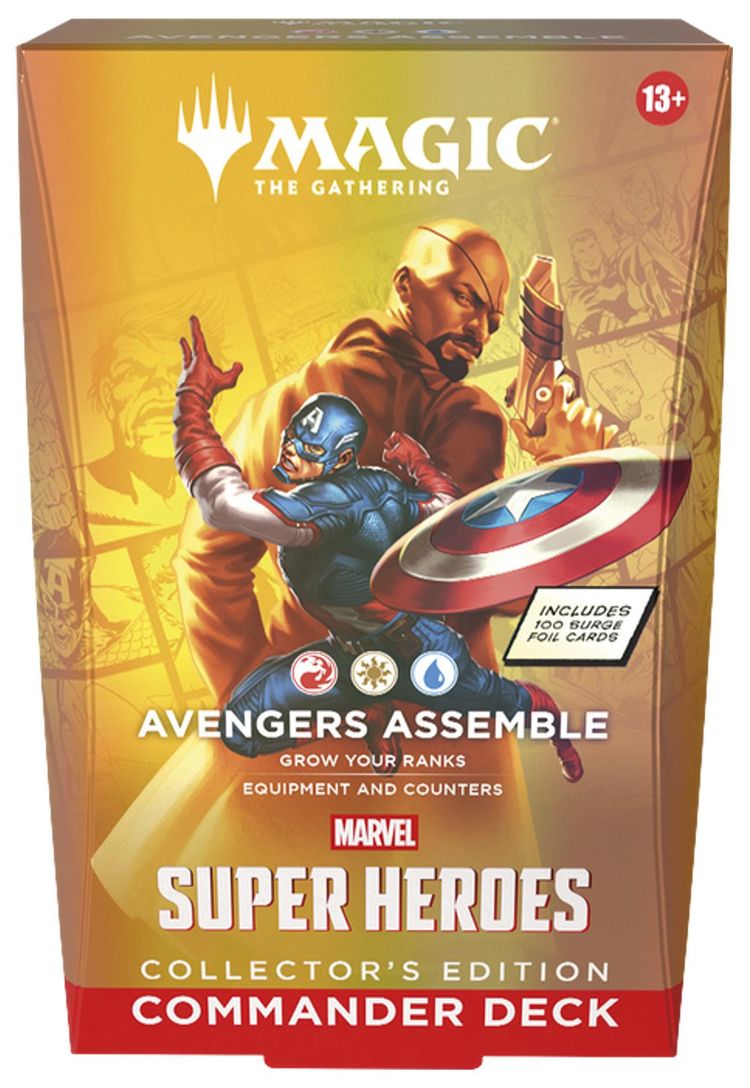 Magic The Gathering Marvel Super Heroes Commander Deck Collectors Edition
