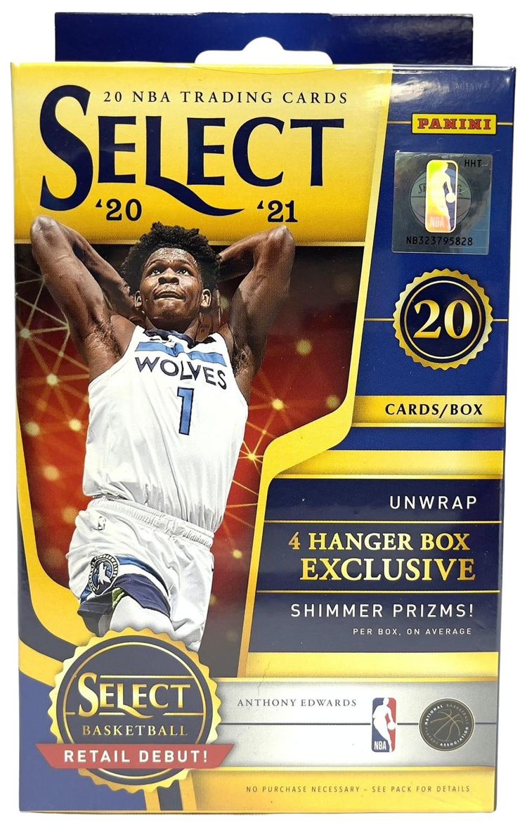 2020 2021 Panini Select Basketball Hangar Box Exclusive