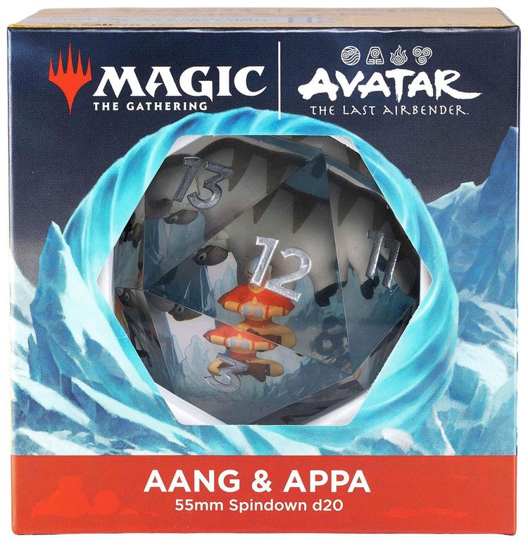 Magic the Gathering Avatar The Last Airbender Aang  Appa 55mm Spindown Life Counter
