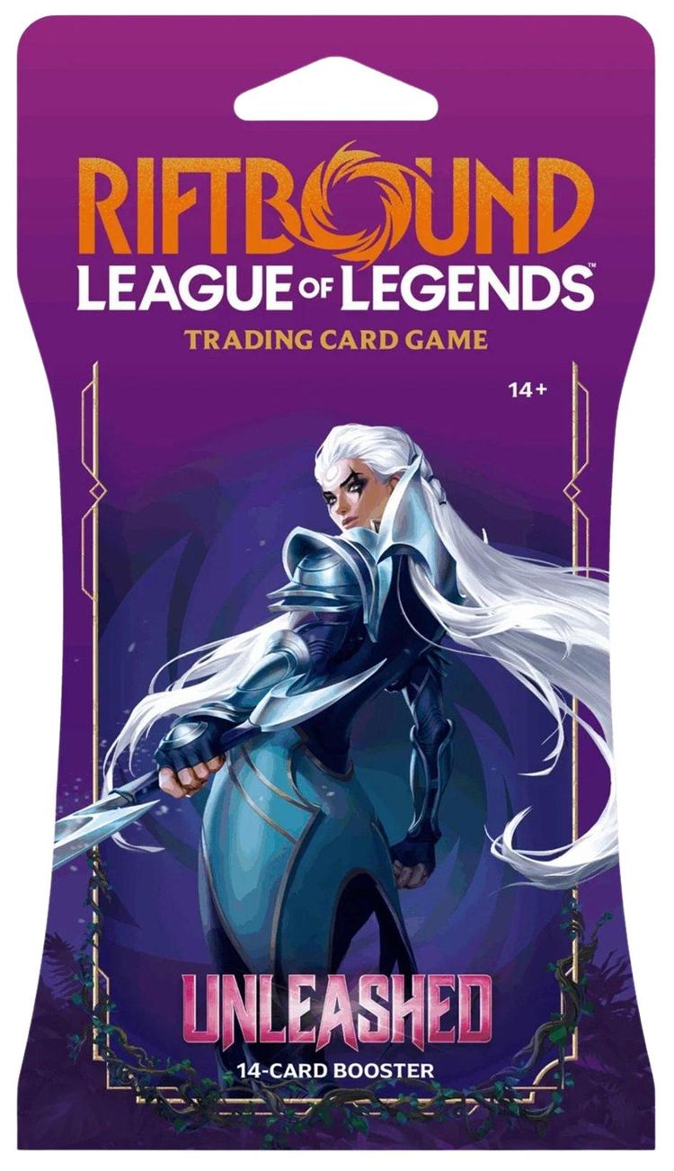 Riftbound League Of Legends Unleashed Sleeved Booster Pack