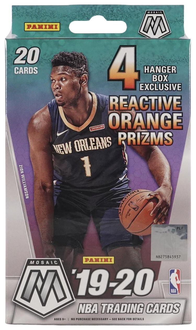 2019 20 Panini Mosaic Basketball Hangar Box