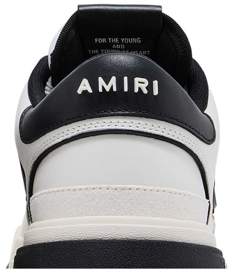 Amiri Classic Low White Black 2025