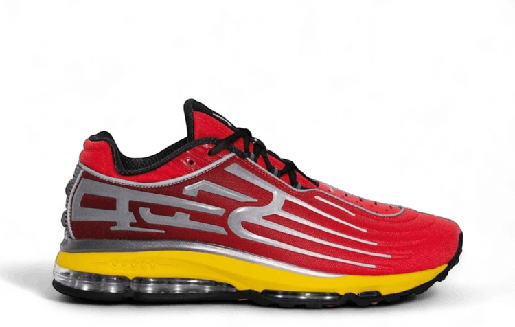 Supreme x Nike Air Max 2001 Air Ecstasy University Red Speed Yellow