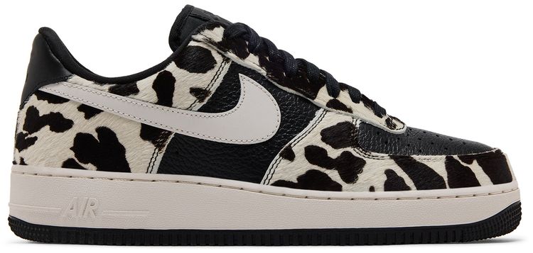 Nike Wmns Air Force 1 Low Cow Print Black