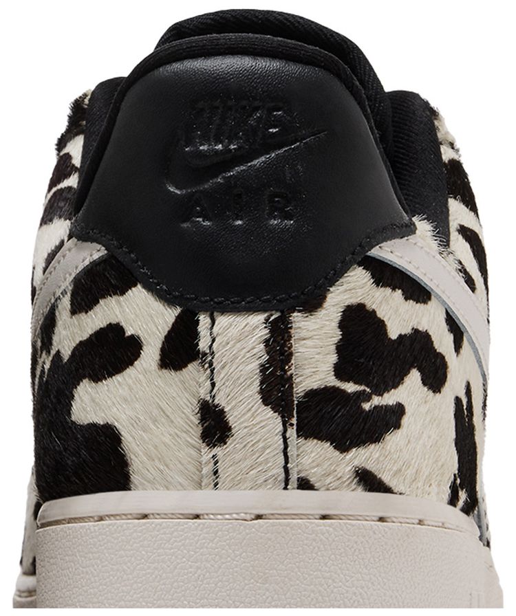 Nike Wmns Air Force 1 Low Cow Print Black