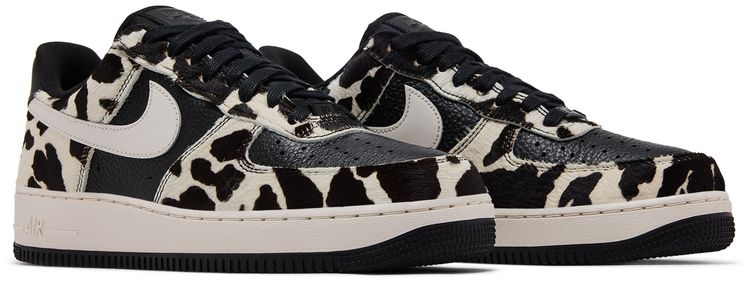 Nike Wmns Air Force 1 Low Cow Print Black