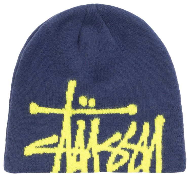 Stussy Brushed Out Basic Skullcap Navy