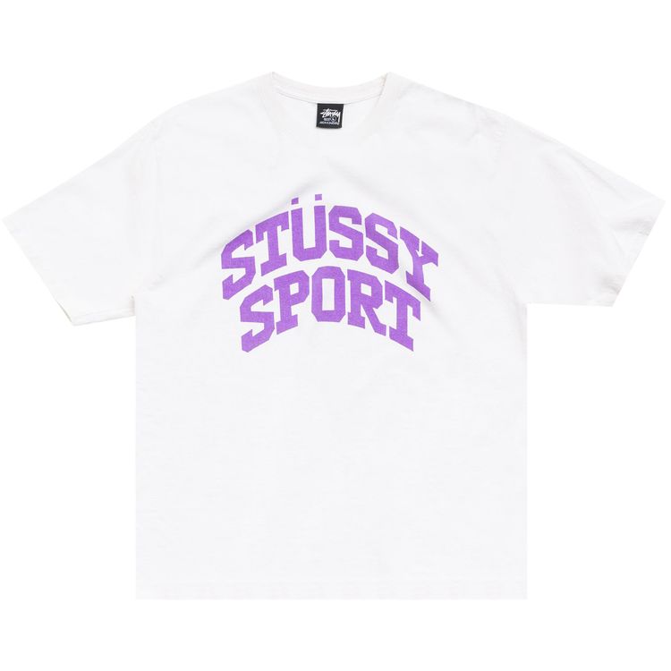 Stussy Block Sport Tee White