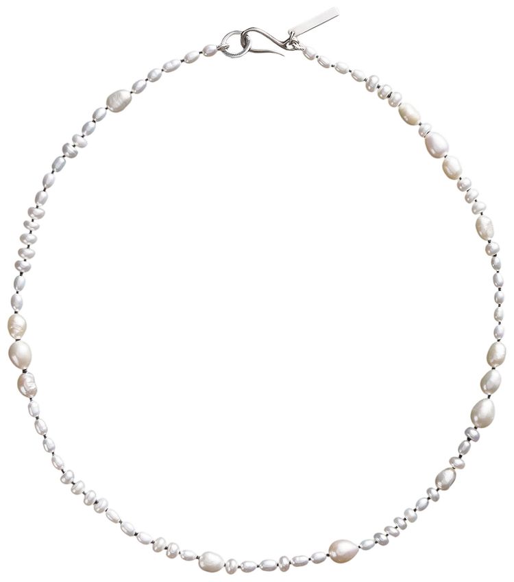 Sophie Buhai Mermaid Necklace 18 White Pearl