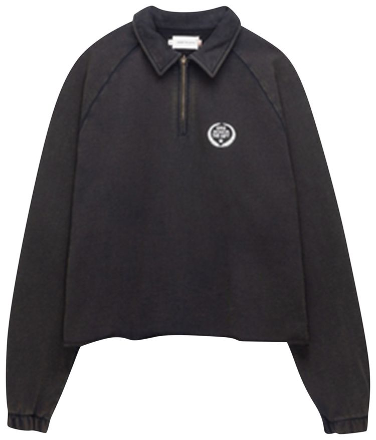 Honor The Gift Vintage Terry Quarter Zip Vintage Black